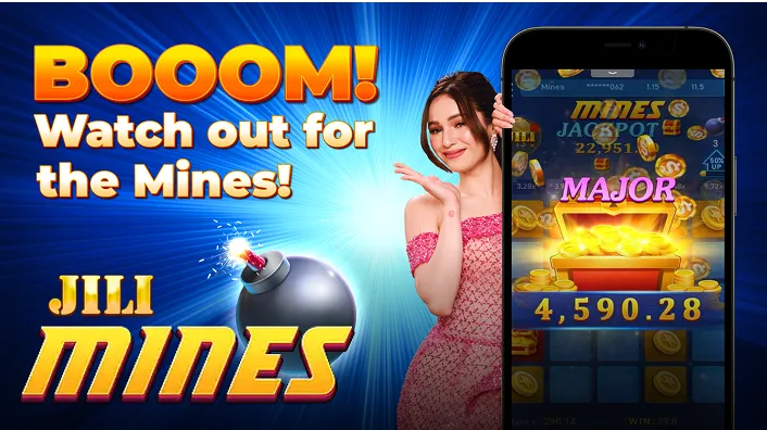 Mobile phone displaying a slot game